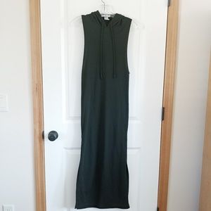 Hoodie maxi dress
